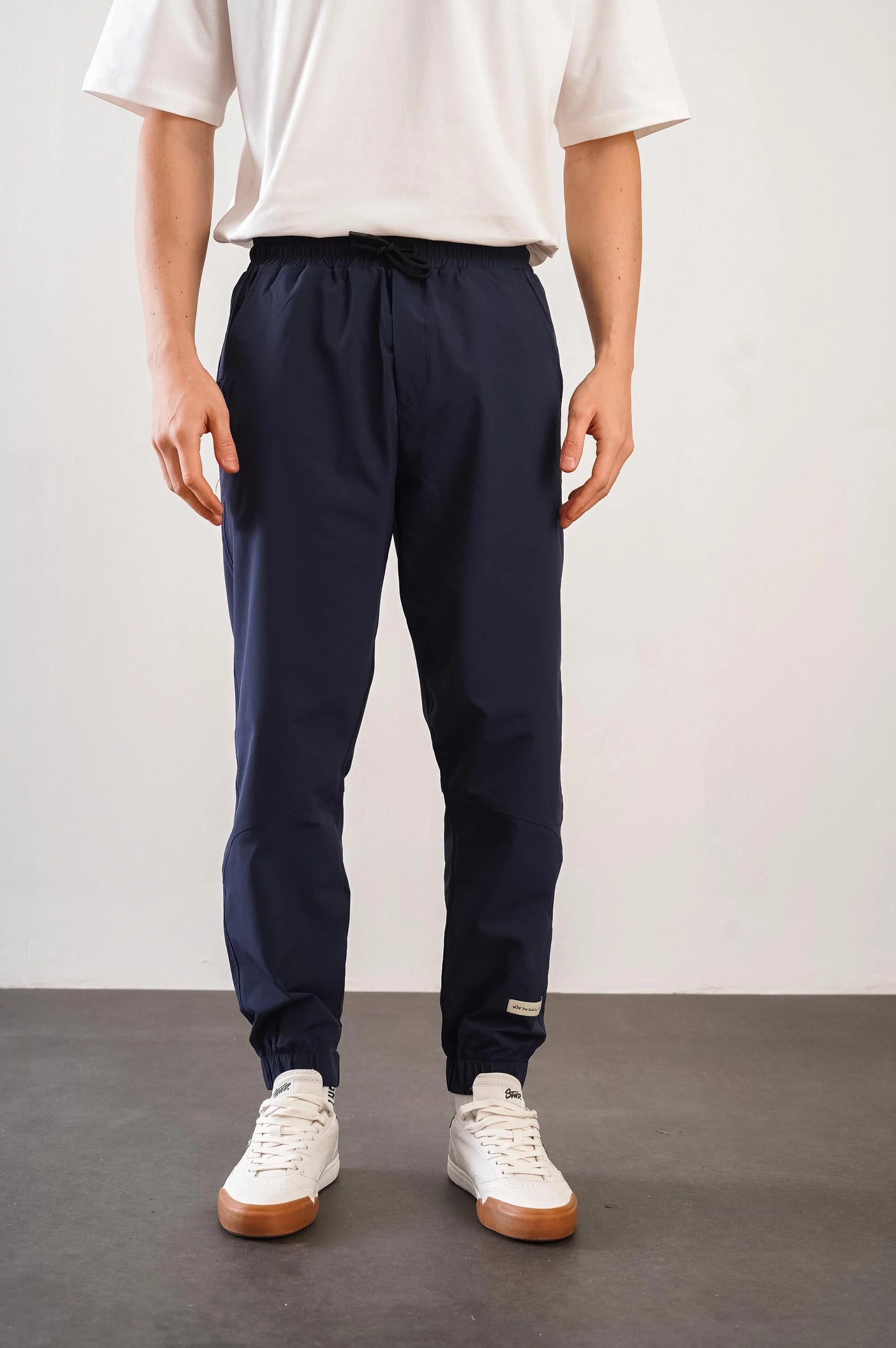 Men's Relax Fit Moulded Elasticated Leg Jogger Trousers