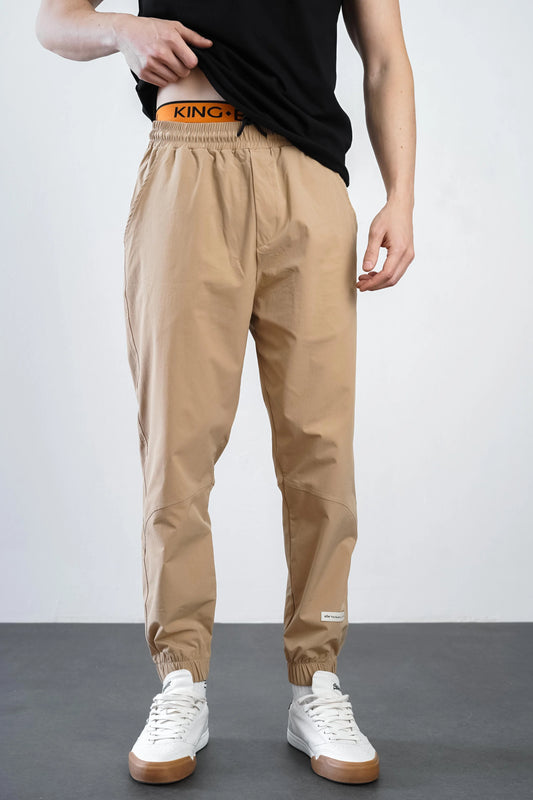 Men's Relax Fit Moulded Elasticated Leg Jogger Trousers